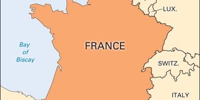 Kde je Marseille vo francúzsku mapu