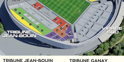 Mapu Marseille futbalový štadión 