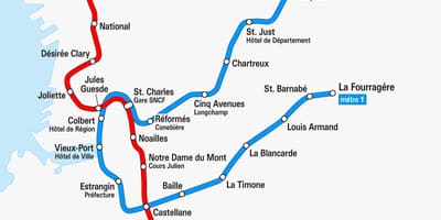 Mapu Marseille metro